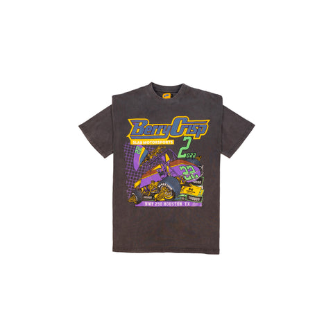 Slab Motorsports Tee- Grey Wash