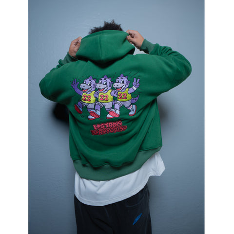 "Les Trois" Crispy Hoodie